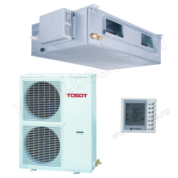 T60H-LD2/I2/T60H-LU2/O канальный кондиционер TOSOT
